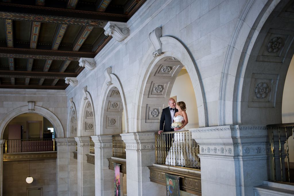 wedding bride groom architecture