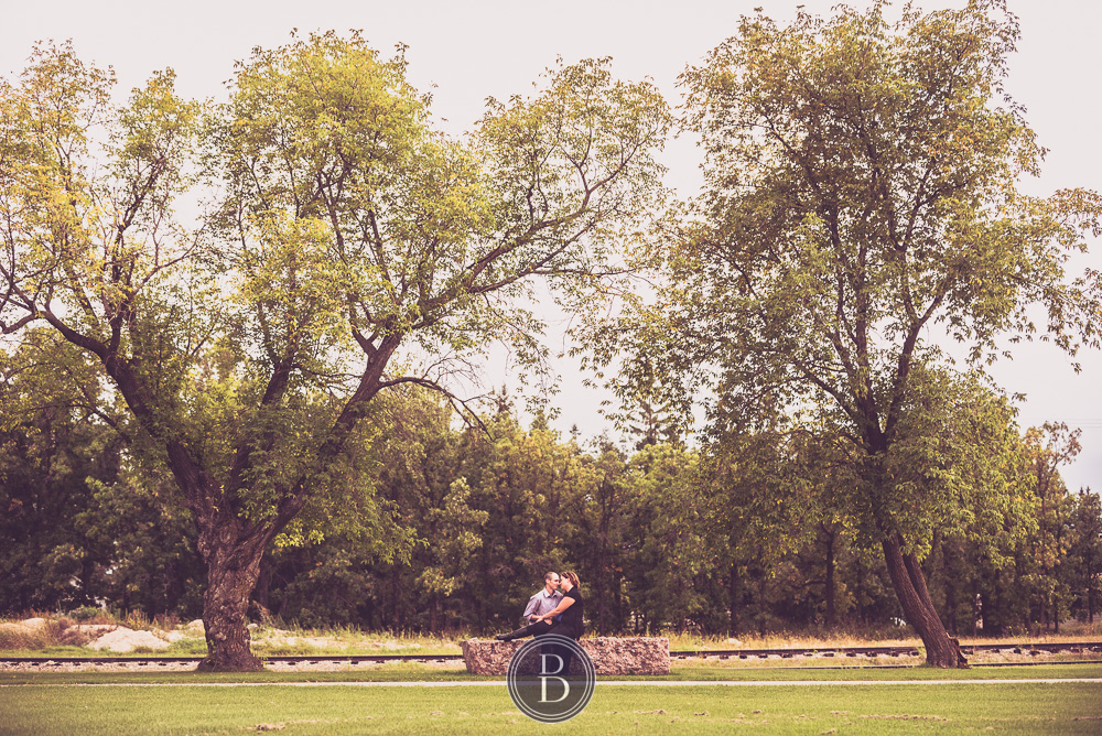 Fall engagement photography session bride and groom to be