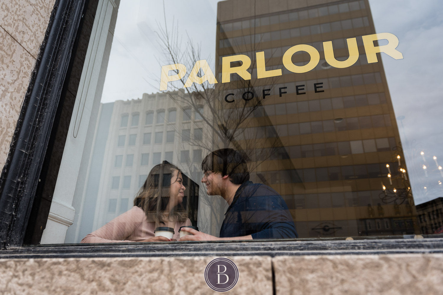 engagement session Parlour Coffee