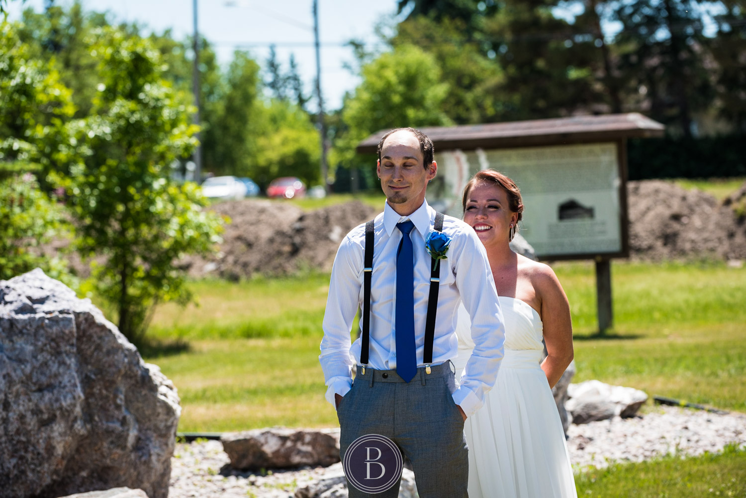 Beausejour Manitoba Wedding first look