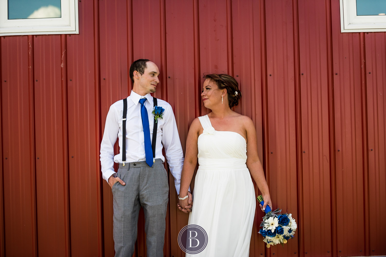 Beausejour Manitoba Wedding bride and groom in love