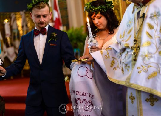Winnipeg Ukrainian wedding ceremony sneak peek