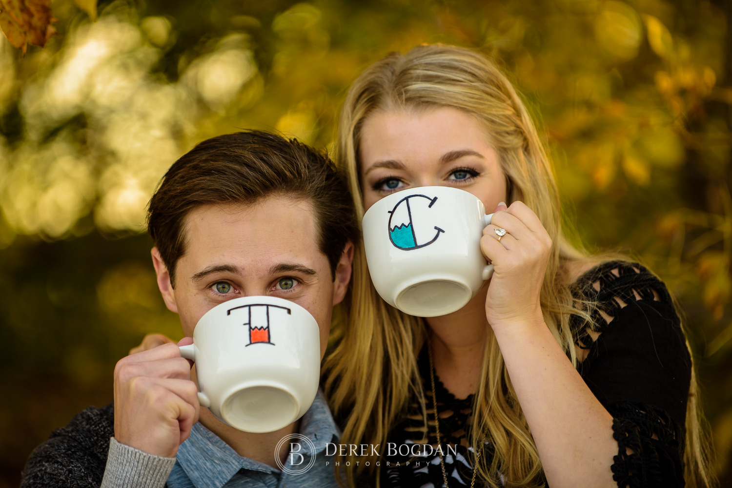 Gimli beach engagement photo session engaged couple custom coffee mugs