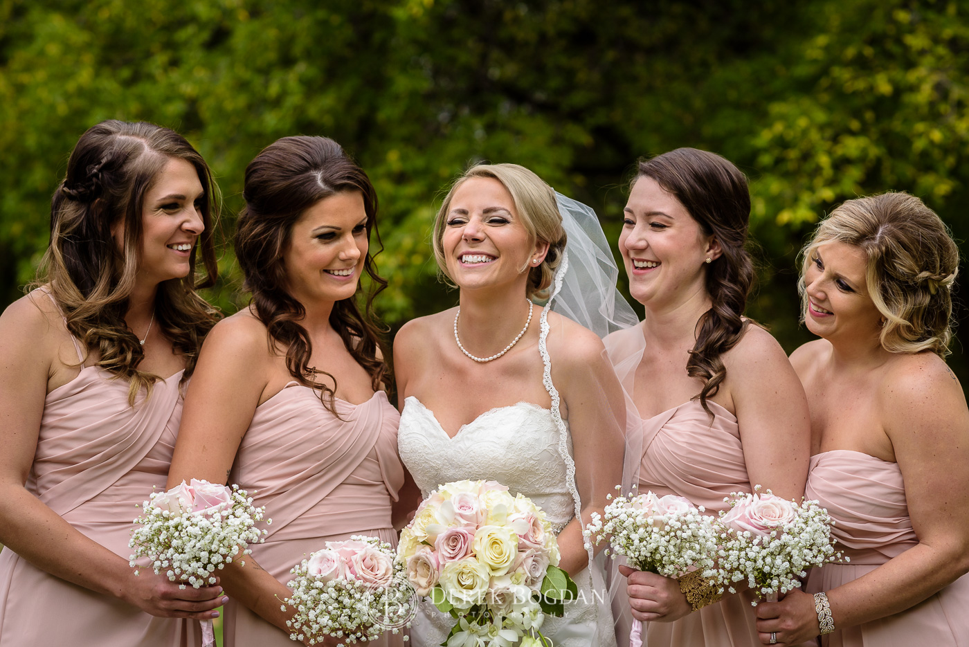 MET wedding Winnipeg bridesmaids