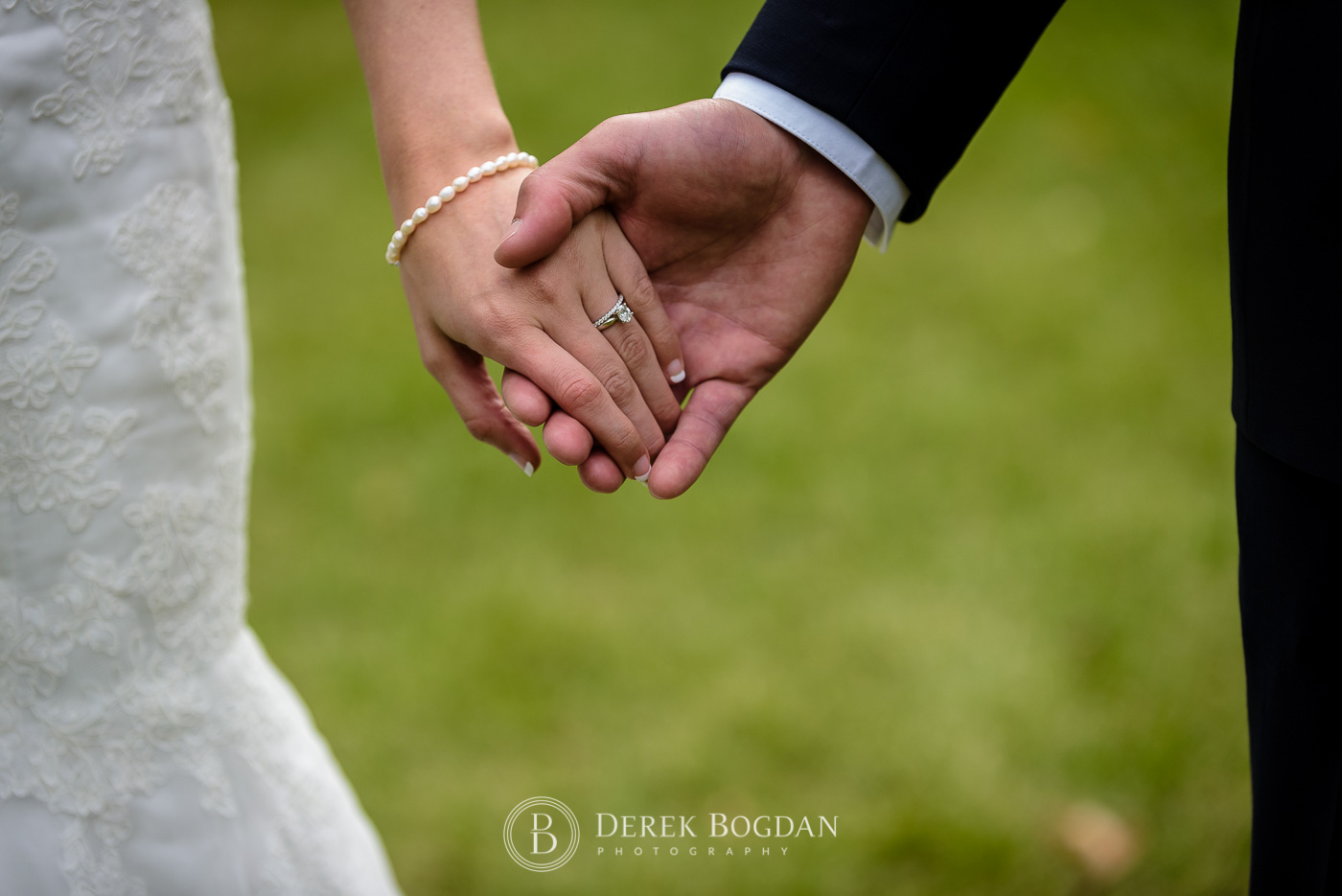 MET wedding bride and groom hands