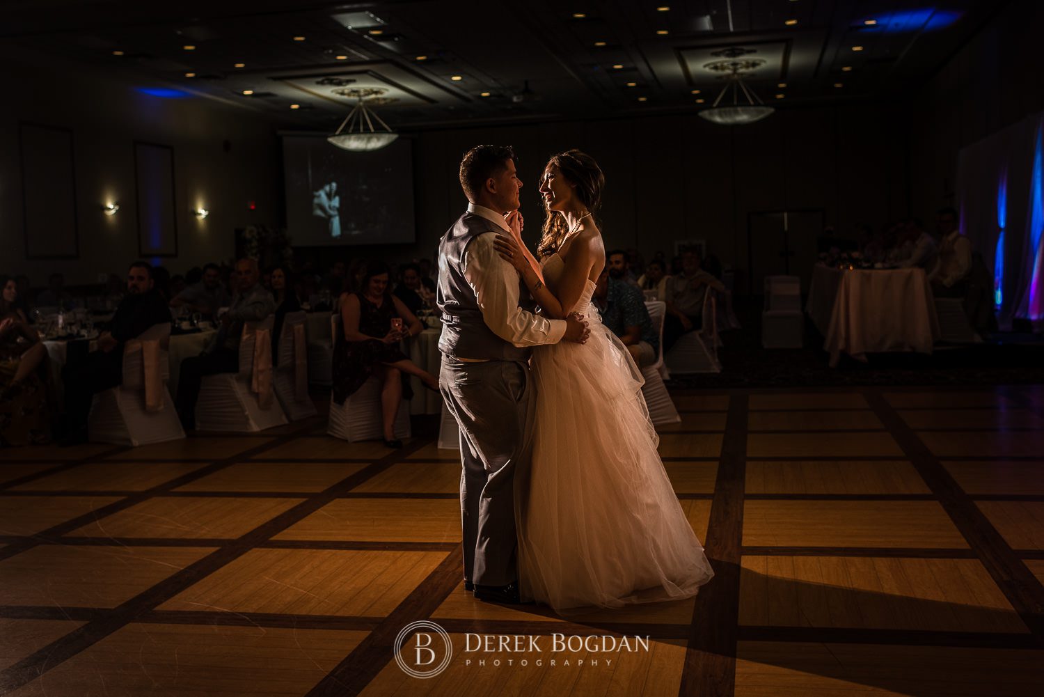 first dance as husband and wife Victoria Inn Winnipeg wedding reception